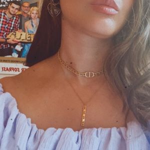 Authentic gorgeous dior chocker necklace bought June 2021